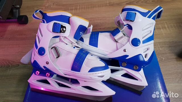 Раздвижные коньки 31-34 размер