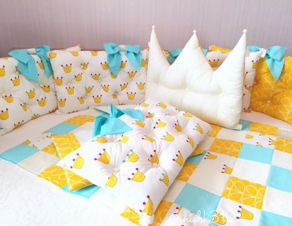 Комплект в кроватку для принцессы