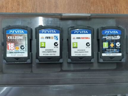 Игровые диски PS Vita в ассортименте