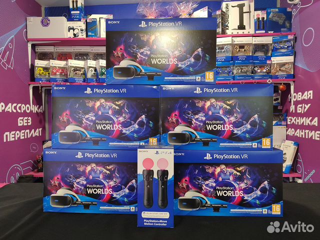 PlayStation VR + Move + Aim Новые и б/у. Рассрочка