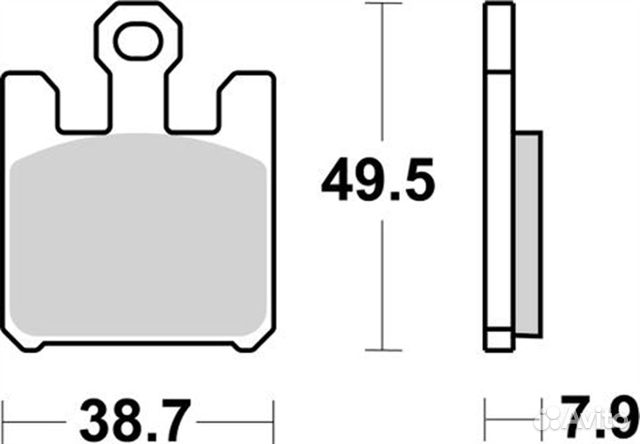 Передние тормозные колодки ZX12R, ZX10R, ZX6R, M95