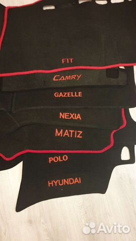 Накидка для торпеды Хондай соларис 2010 2016. Киа