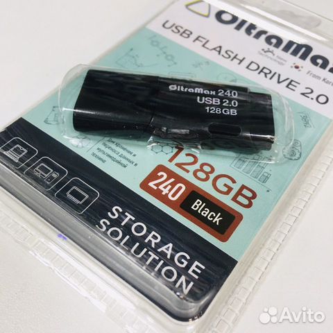 USB Flash 128GB Oltramax (240) черный 2.0