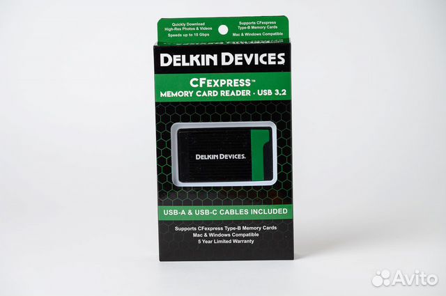 Карта памяти delkin devices prime cfexpress 64gb