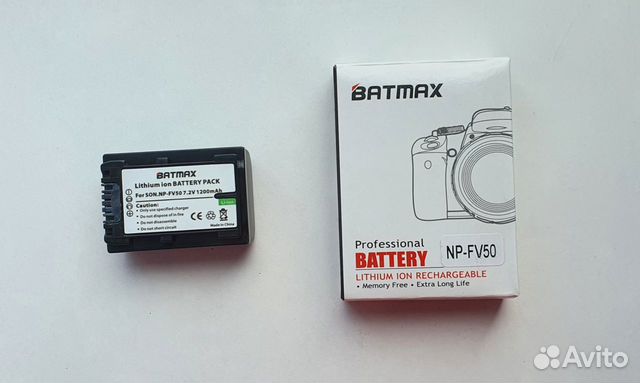 Аккумулятор для Sony NP-FV50 (Новый)