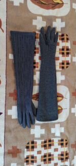 Перчатки женские длинные