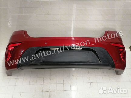 Бампер задний Kia Rio 4 седан 2017-2020