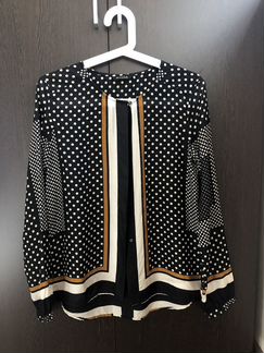 Рубашка в горошек Massimo Dutti, S