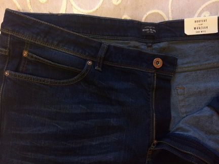 Джинсы привозные River Island (Англия, W44-46/L34)