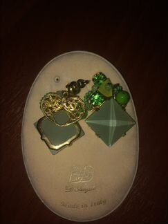 Серьги Италия бижутерия