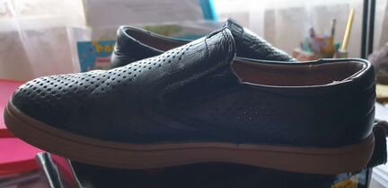 Ботинки кожаные для мальчика