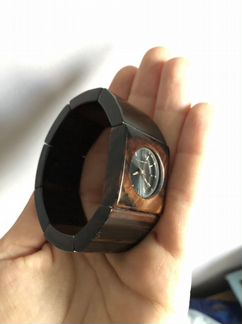 Часы Vestal Rosewood Slim с браслетом из красного