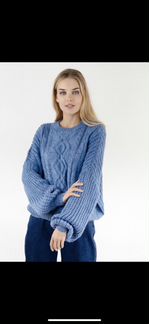 Свитер объемный over size