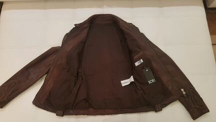 Мужская куртка Iceberg из натуральной кожи