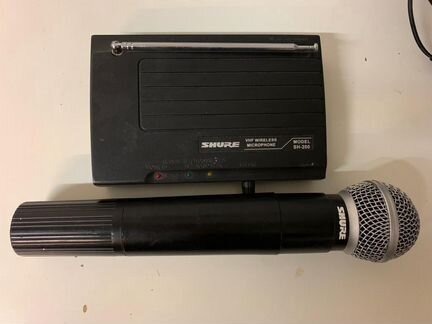 Микрофон shure sh-200 с трансмиттером