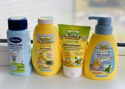 Детская косметика BabyLine и Bubchen