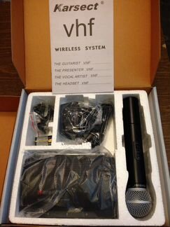 Радиосистема с ручным передатчиком Karsect KRV-100