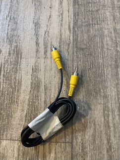 AV кабель 1 RCA 1 RCA 1 метр (тюльпан)