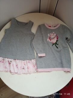 Платье- туника+кофта 92