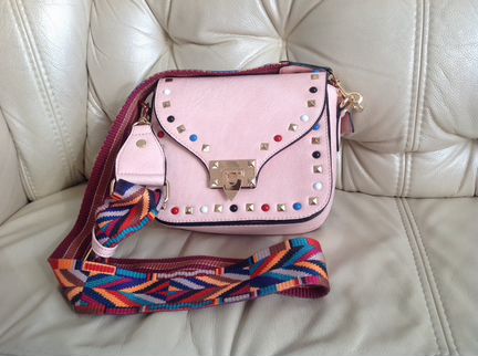 Сумка кросс-боди с гитарным ремнем