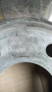 Диск тормозной задний Мерседес GLC X253