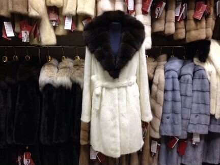 Шуба из норки