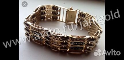 Золотой браслет картиер Cartier