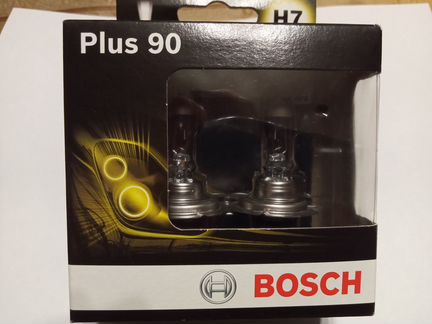 Лампы H7 Bosch Plus 90 12v 55W новые