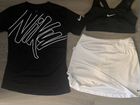 Шорты-юбка и футболка Nike для девочки