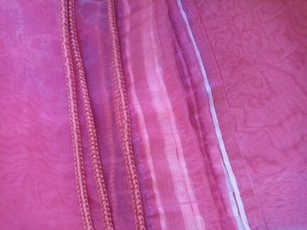 Тюль 2 шт новая 5м 60см х 2м 40см