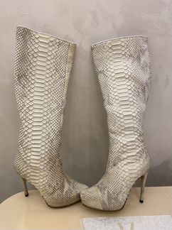 Сапоги из питона 38 размер