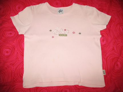 Розовая итальянская футболка Tutti Paletti