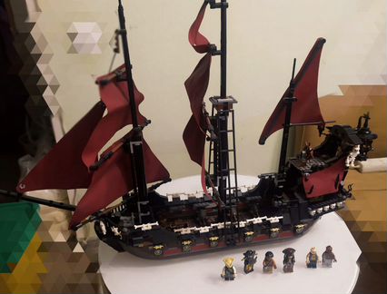 Корабль лего 4195 