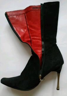 Сапоги на шпильке