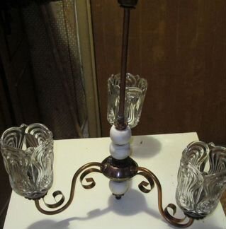 Люстра хрустальная СССР