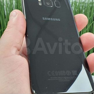 Смартфон б/у Samsung Galaxy S8 64 гб Чёрный