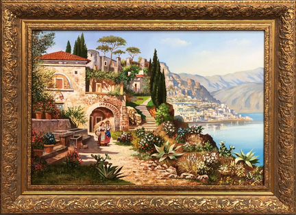 Картина. Итальянский пейзаж