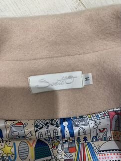 Пальто-халат осеннее шёрсть