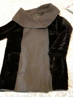 Меховое полупальто