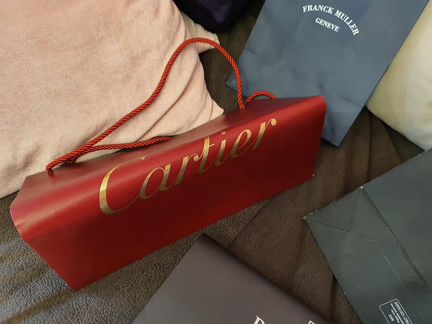 Ориг. пакеты E Zegna, Perrelet, Cartier