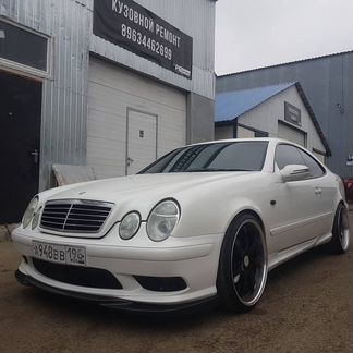 W208 AMG PR tuning бампер передний