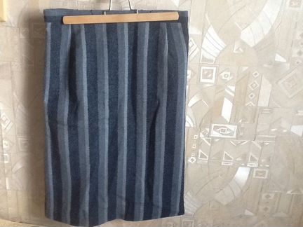Юбка карандаш шерсть р.46