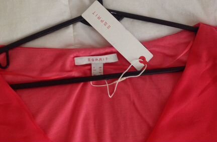 Esprit Германия блузка новая коралловая