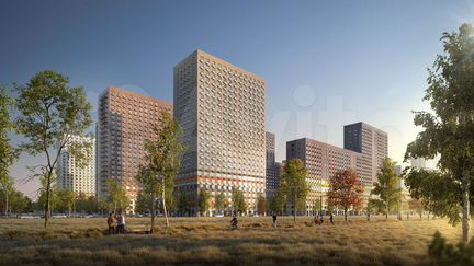1-к квартира, 39.4 м², 8/25 эт.