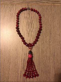 Шикарные Бусы-Колье из Агата. Новые