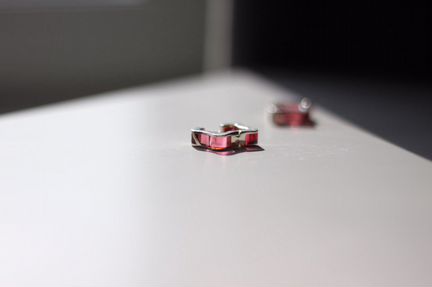 Серьги Серебро Франция