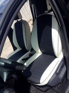 Модельные чехлы Рено Логан 2 из экокожи Аригон