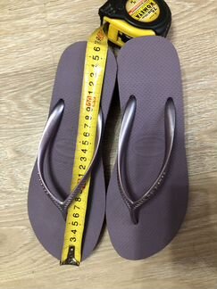 Havaianas новые сланцы шлепки на танкетке 40 ориги