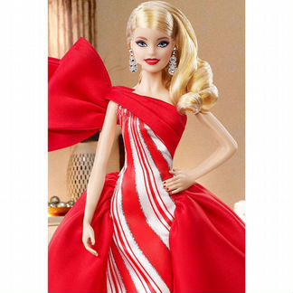 Новая Barbie праздничная коллекционная mattel