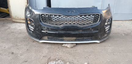 Бампер передний Kia Sportage 4 киа спортеж 4 в сбо